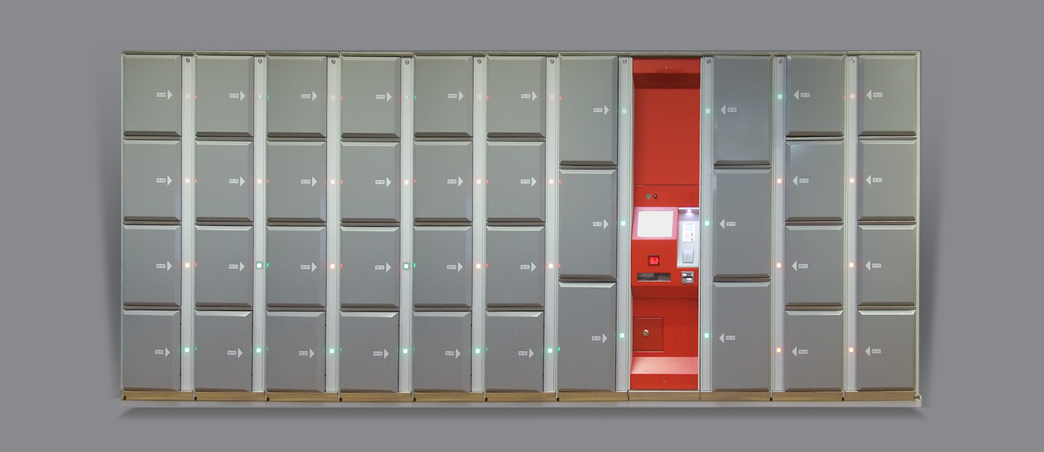 Smart lockers, parcel locker and pickup station LockTec