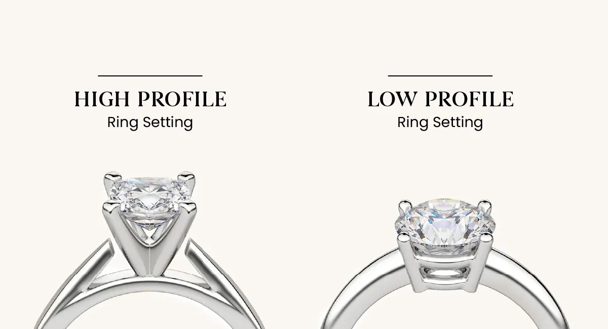High Set vs Low Set Engagement Ring Which One You Choose?
