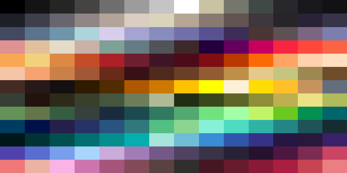 Lospec 2000 Palette