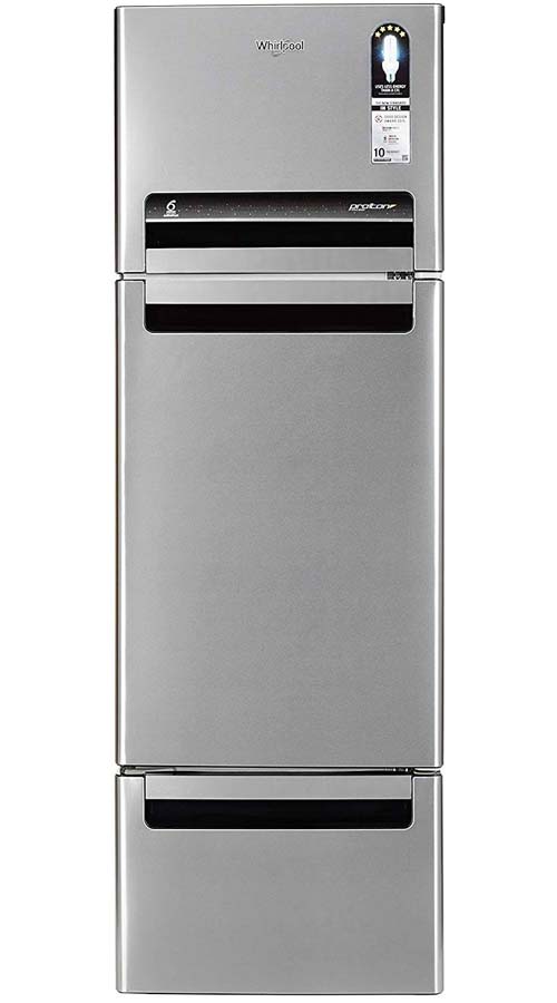 Buy Whirlpool Triple Door Refrigerator 260L FP 283D Prt Roy Alpha Steel