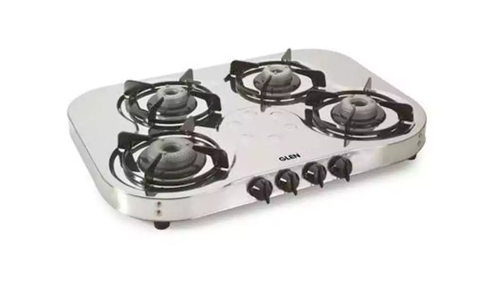 Buy Sunflame Gas Stove Spectra 4 Burner Dx Stainless Steel Online From