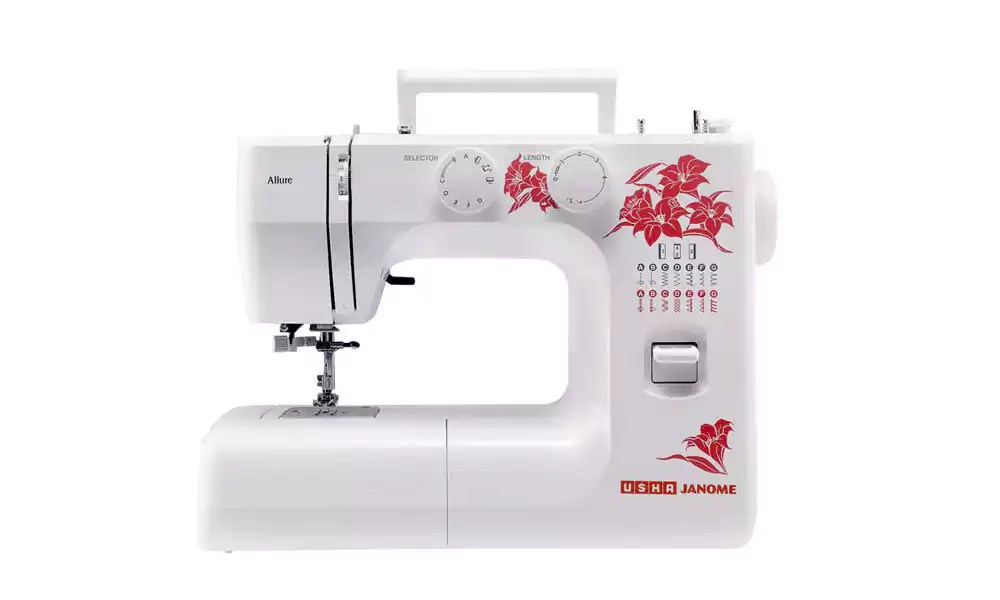 Buy Usha Sewing Machine Allure Delux Online From Lotus Electronics in
