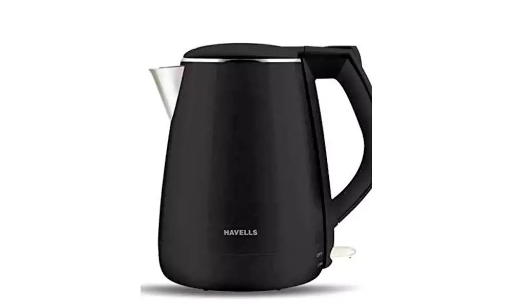 Buy Havells Electric Kettle 1.2 Litre 1500 Watts Aqua Plus Black Online