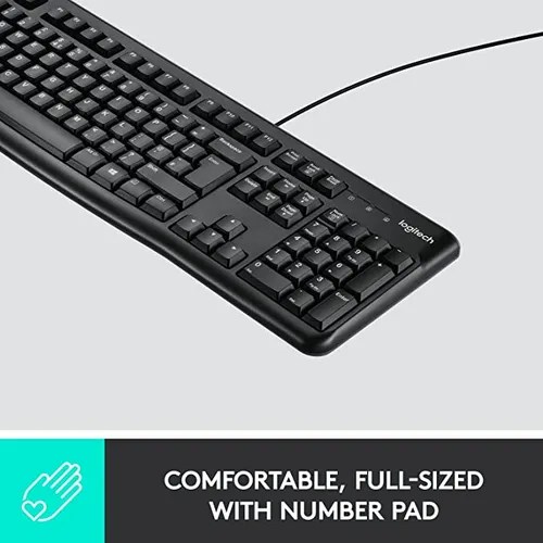 Buy Logitech Keyboard USB Keyboard K120 Black Online From Lotus