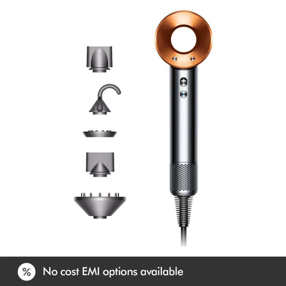 Buy Dyson Hair Dryer Supersonic 38993401 Nickel/Copper Online From