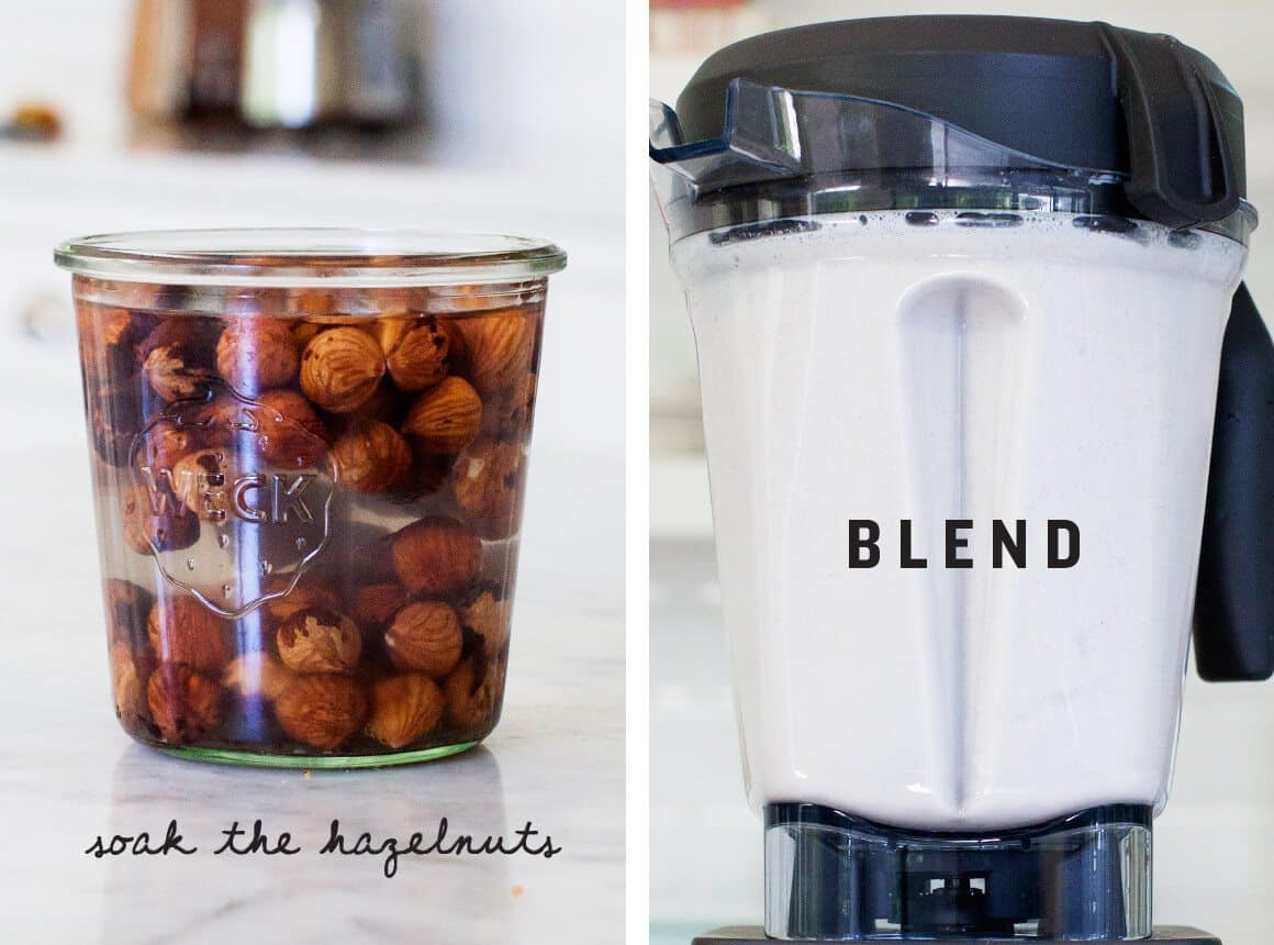 Homemade Vanilla Hazelnut Milk Latte Recipe Love and Lemons
