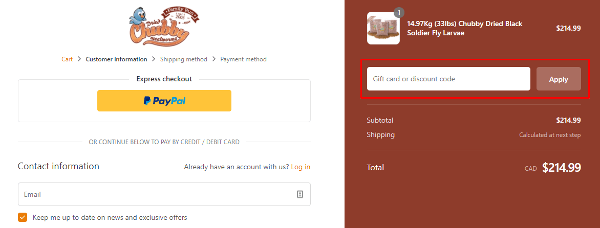 Verified 10 Chubby Mealworms Promo Codes March 2021