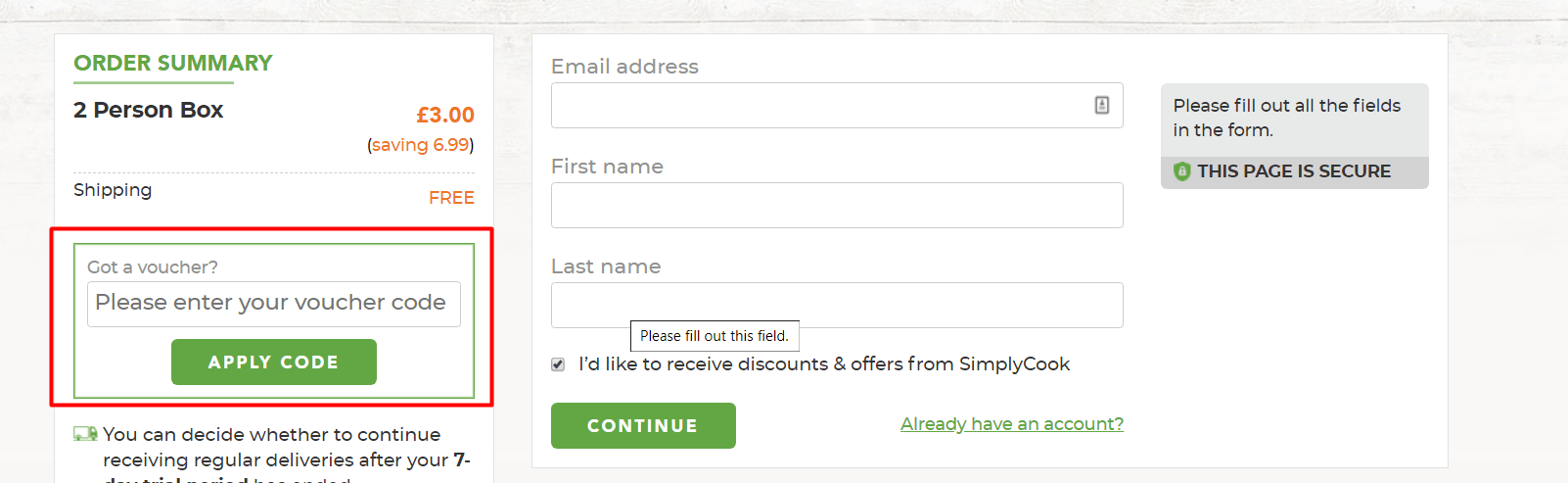 Simply Cook Discount Code August 2021