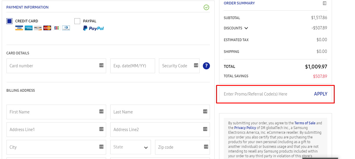 Verified 66 Samsung Promo Codes January 2021
