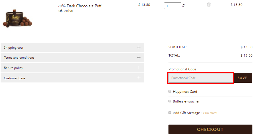 Butlers Chocolate Discount Code August 2021