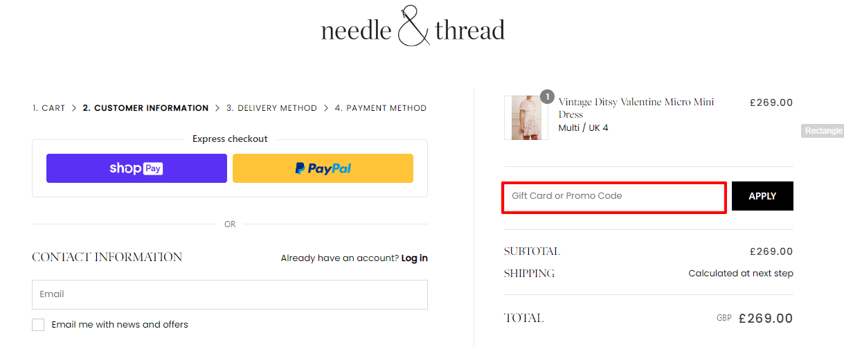 Verified 12 Off Needle & Thread Coupon Codes for