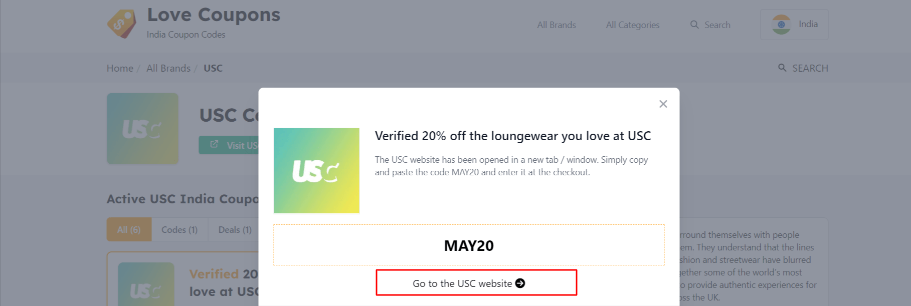 Verified 20 off USC Promo Codes April 2024