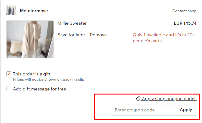 Etsy Coupon & Promo Codes July 2022