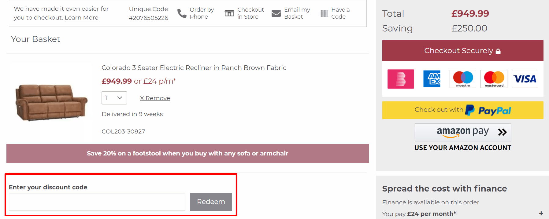 £1360 Off Oak Furnitureland Discount Code August 2024