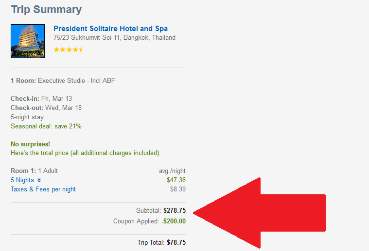 Expedia 100/150/200 Off 3/4/5 Night Stay Book By March 15 & Stay By