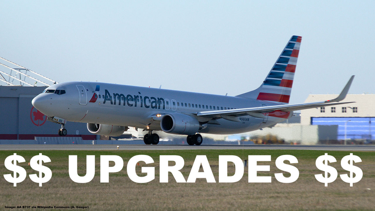 American Airlines Affordable Cash Upgrades During Online CheckIn A