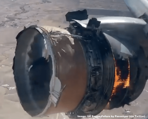 United Airlines Boeing 777 Suffers Engine Failure On Denver-Honolulu