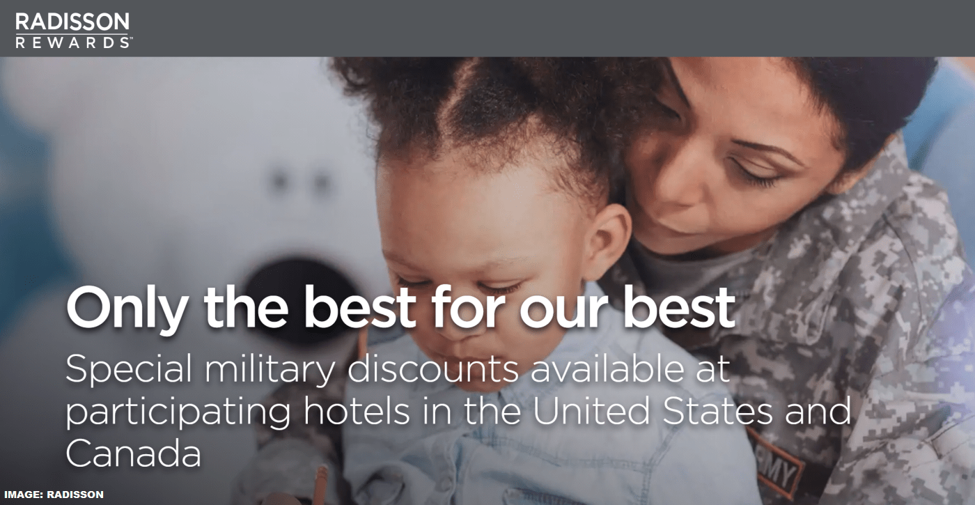 Radisson Rewards United States & Canada Military Discount (Government