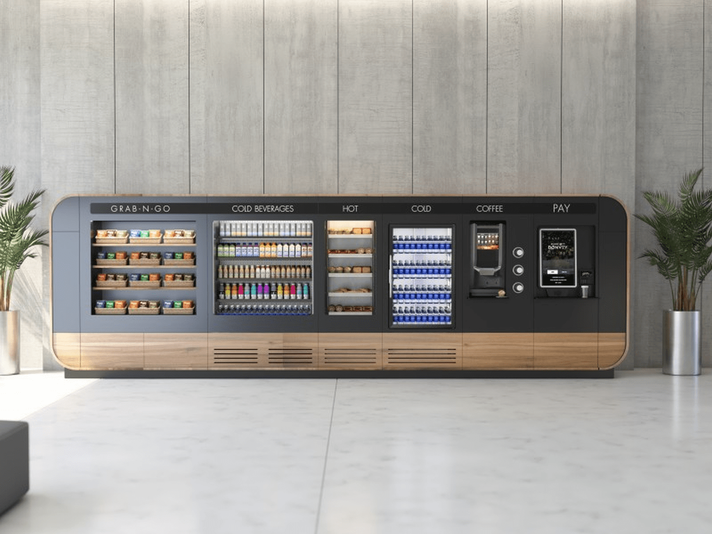 Marriott Introduces CheckIn Kiosks & GrabAndGo Vending Machines