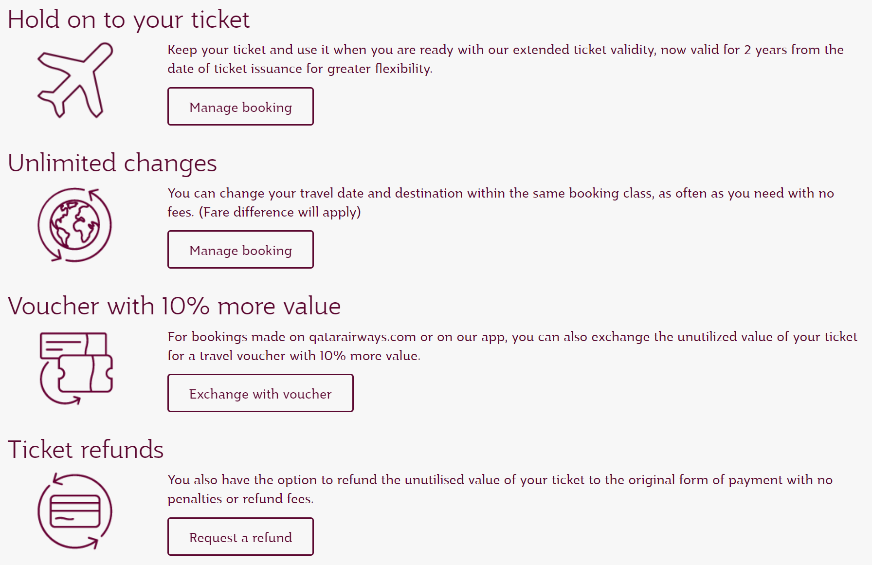 Qatar Airways Extends Guaranteed Ticket Flexibility Policy For