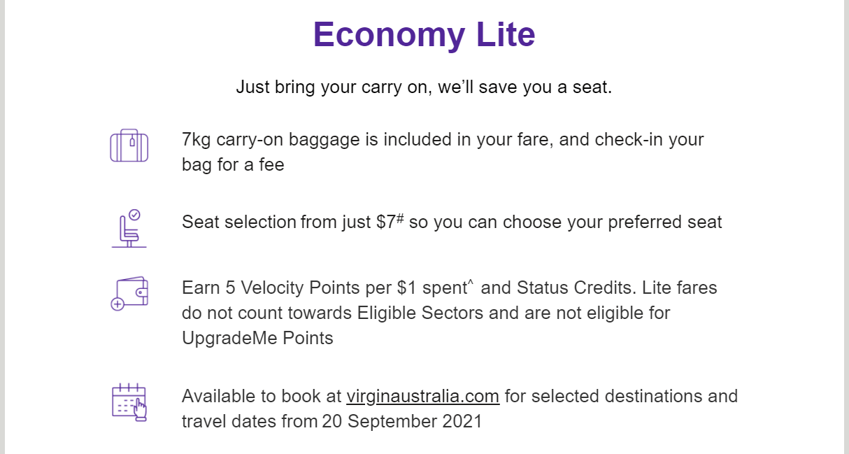 Virgin Australia Introduces Fare Families LoyaltyLobby