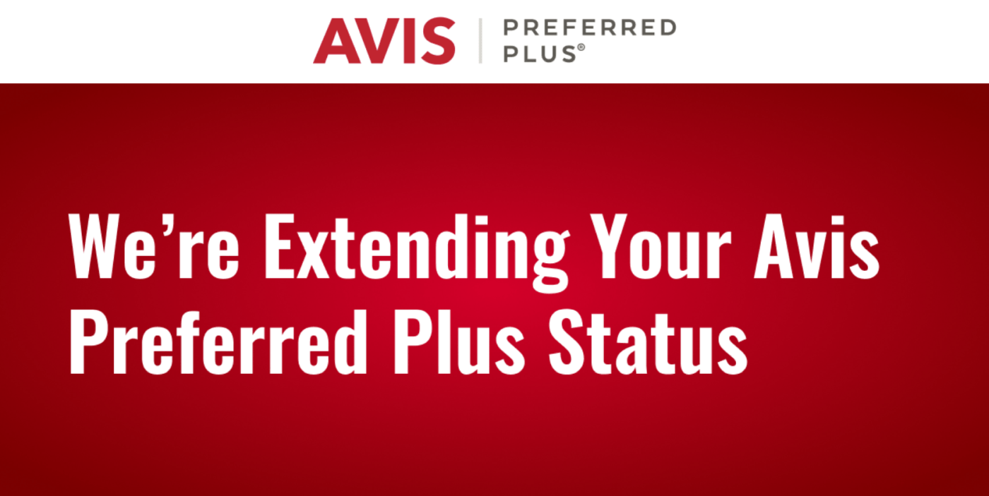 レンタカーのエイビスプリファードは2023年1月15日まで上級会員を延長します マイレージランナー～マイルとホテルとクレジットカード