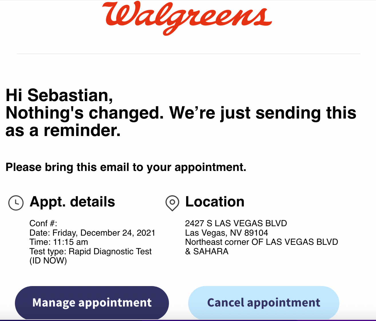 My Experience With Covid Rapid Testing At Walgreens Las Vegas For An