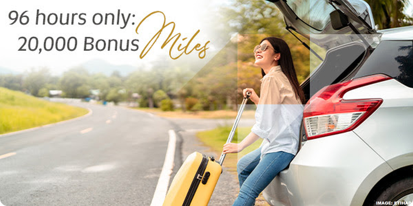 Avis 20,000 Bonus Etihad Guest Miles For Three Day Or Longer Rentals