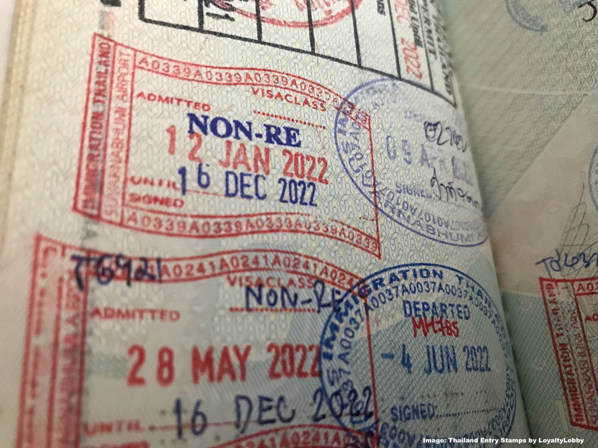 Thailand Is Considering To Bring Back The 45Day Visa Exemption Stamp