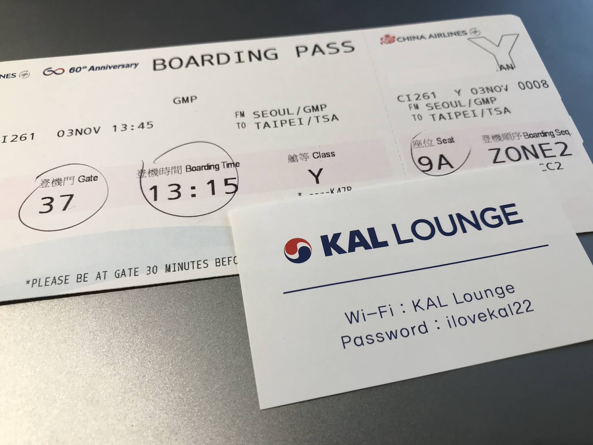 Day Of Departure Experience With Using The ITA Volare Status On Another