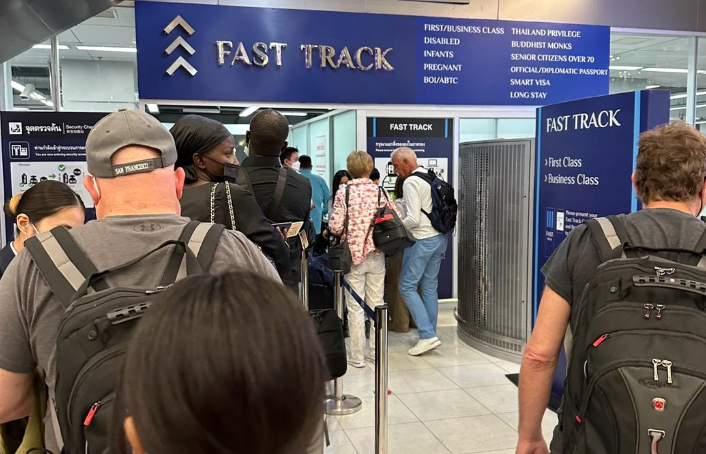 Bangkok Airport Update on Arrival and Departure Times One Night