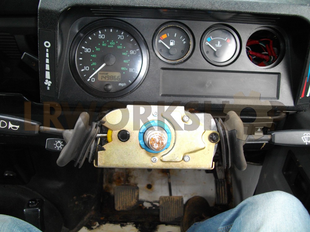 Defender indicator cancelling position Land Rover Blog Find Land