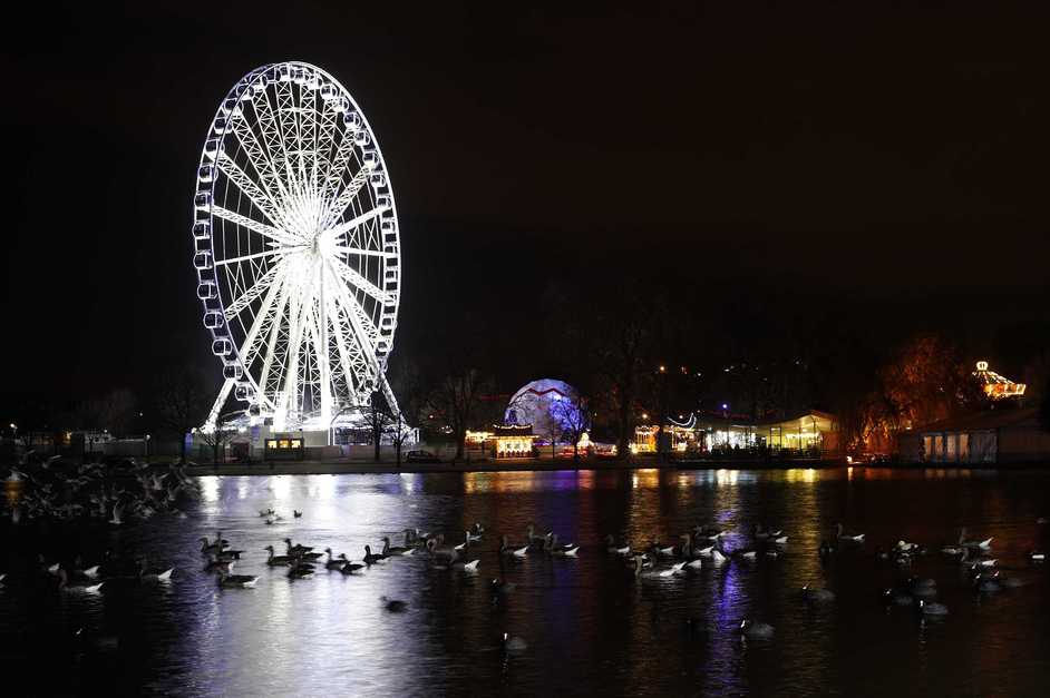 Winter Wonderland Giant Observation Wheel Images Mayfair