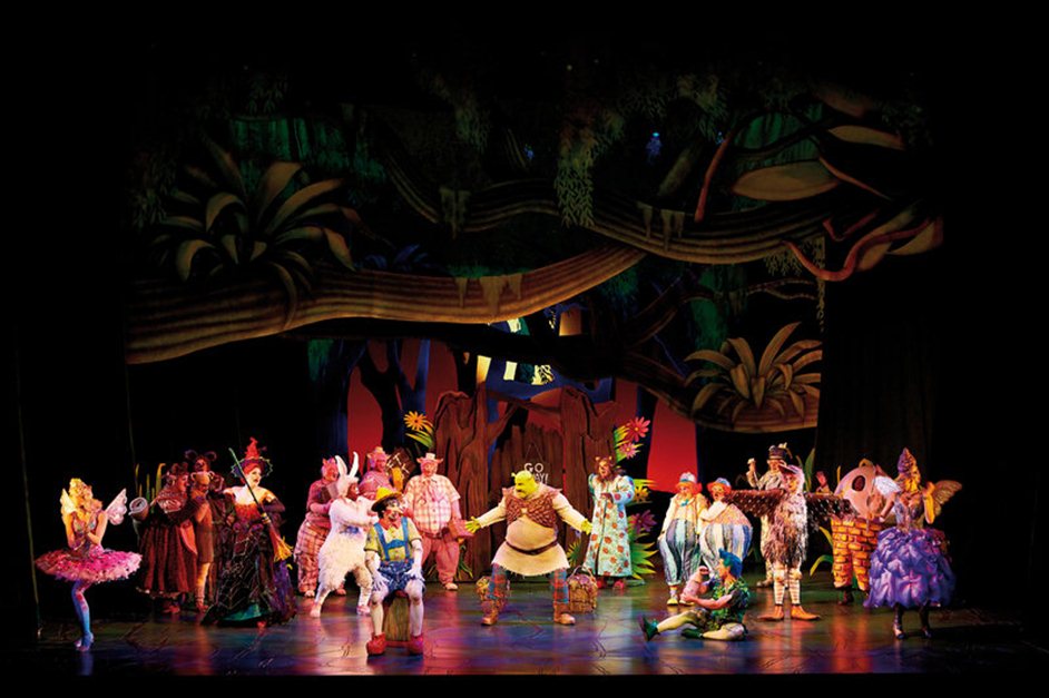 Shrek The Musical Images Covent Garden London