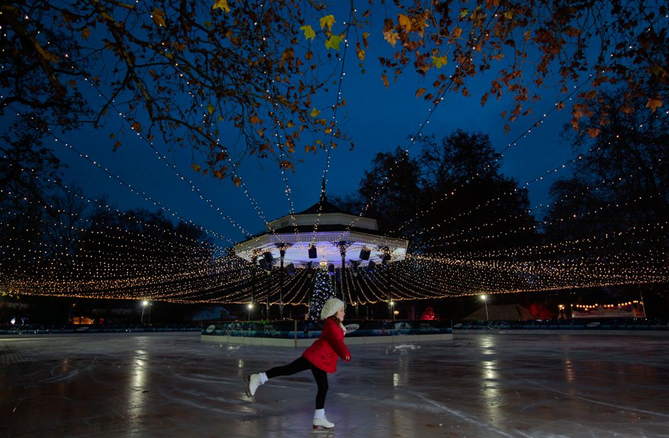 Hyde Park Winter Wonderland Ice Rink at Hyde Park Hyde