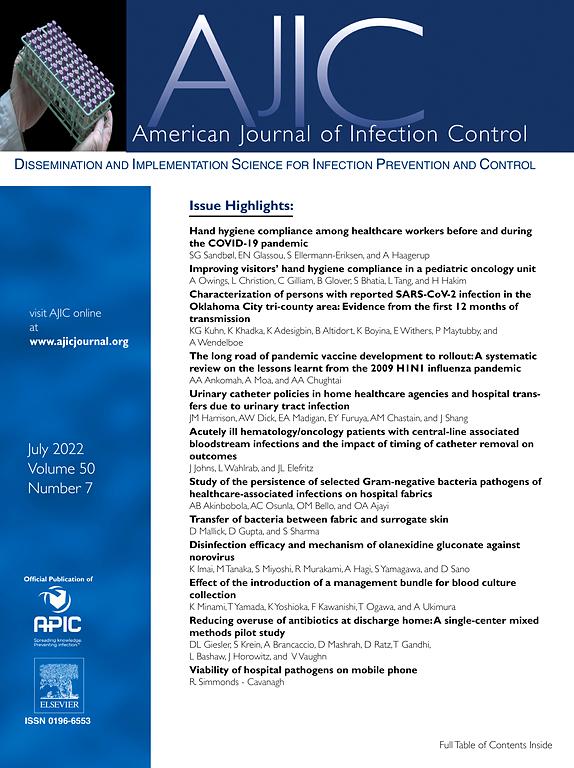American Journal of Infection Control_American Journal of Infection