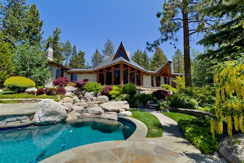 Wovoka Residence in Glenbrook, Nevada, is up for sale