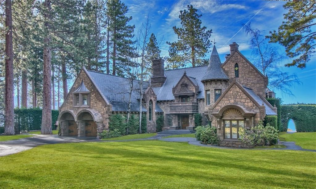 The dreamy Castle On Lake Tahoe costs 26Million