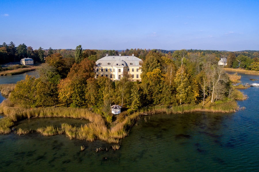 The charming 14th Century Swedish Castle Fogelvik Slott is up for Sale