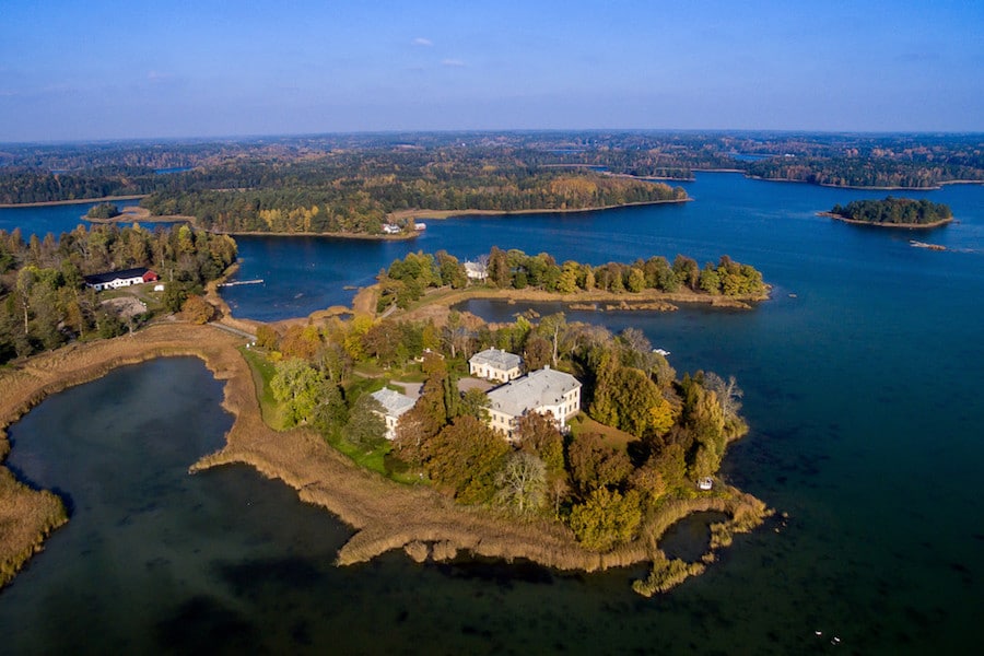 The charming 14th Century Swedish Castle Fogelvik Slott is up for Sale