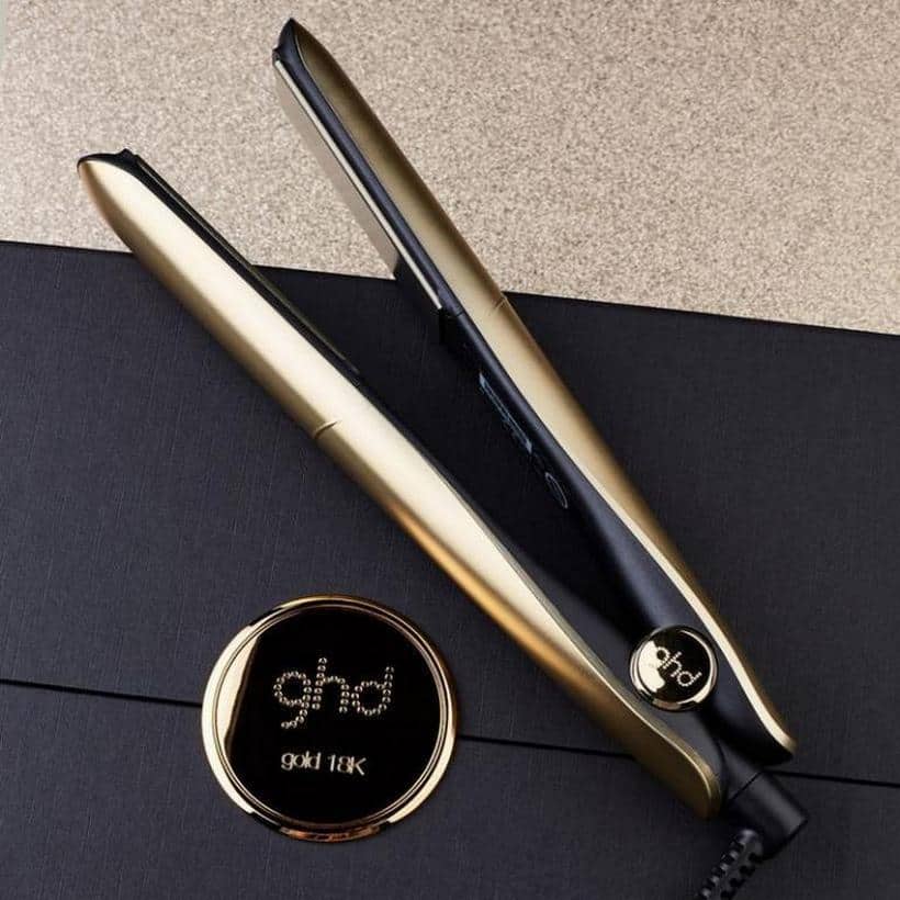 ghd Gold Hair Straightener Neon Mint Styler