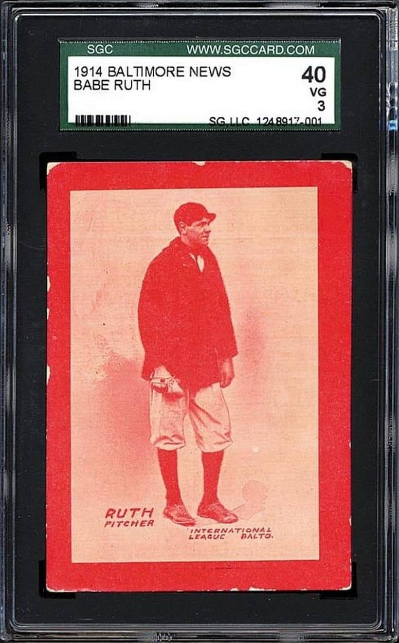 The Top Ten Most Expensive Baseball Cards