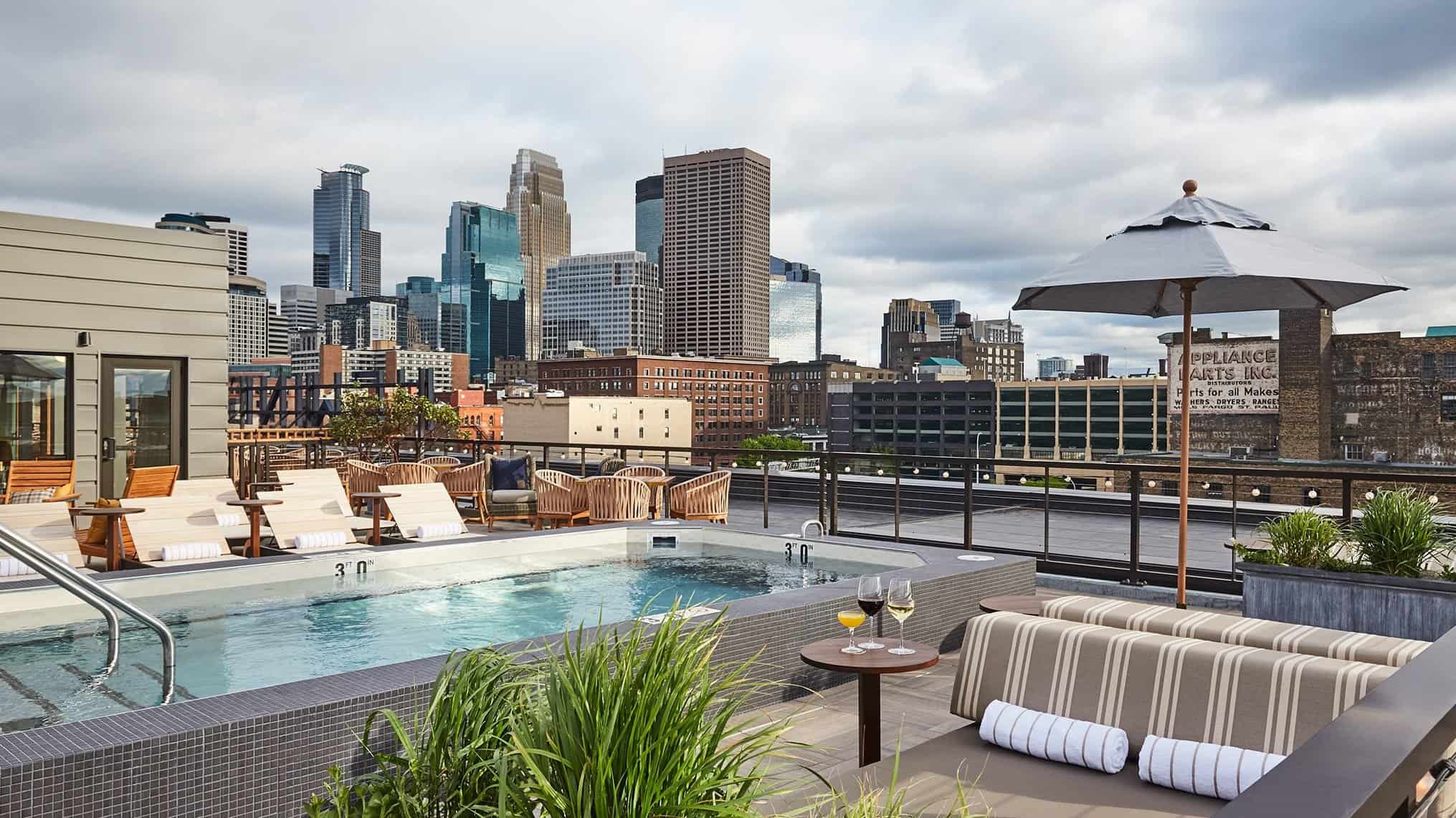 20 Best Hotels with Rooftop Pools in the United States