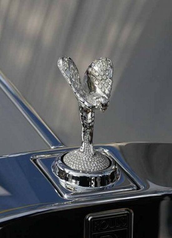 Rolls Royce gets the world's most expensive hood ornament