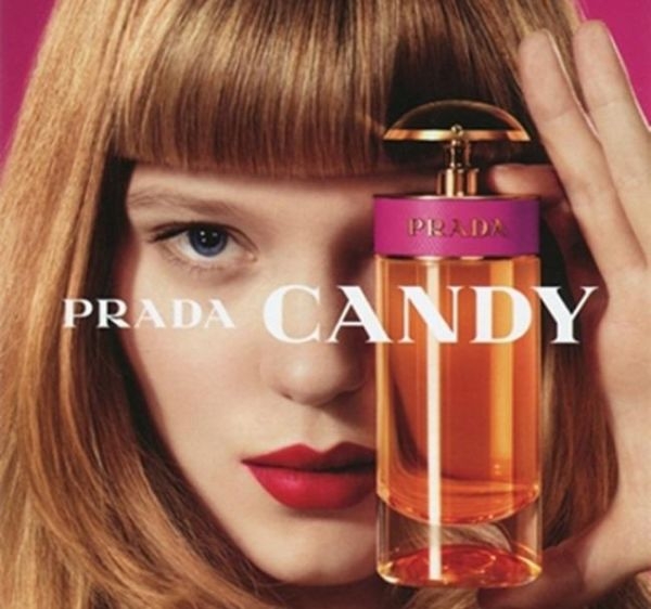Léa Seydoux for Prada Candy Fragrance