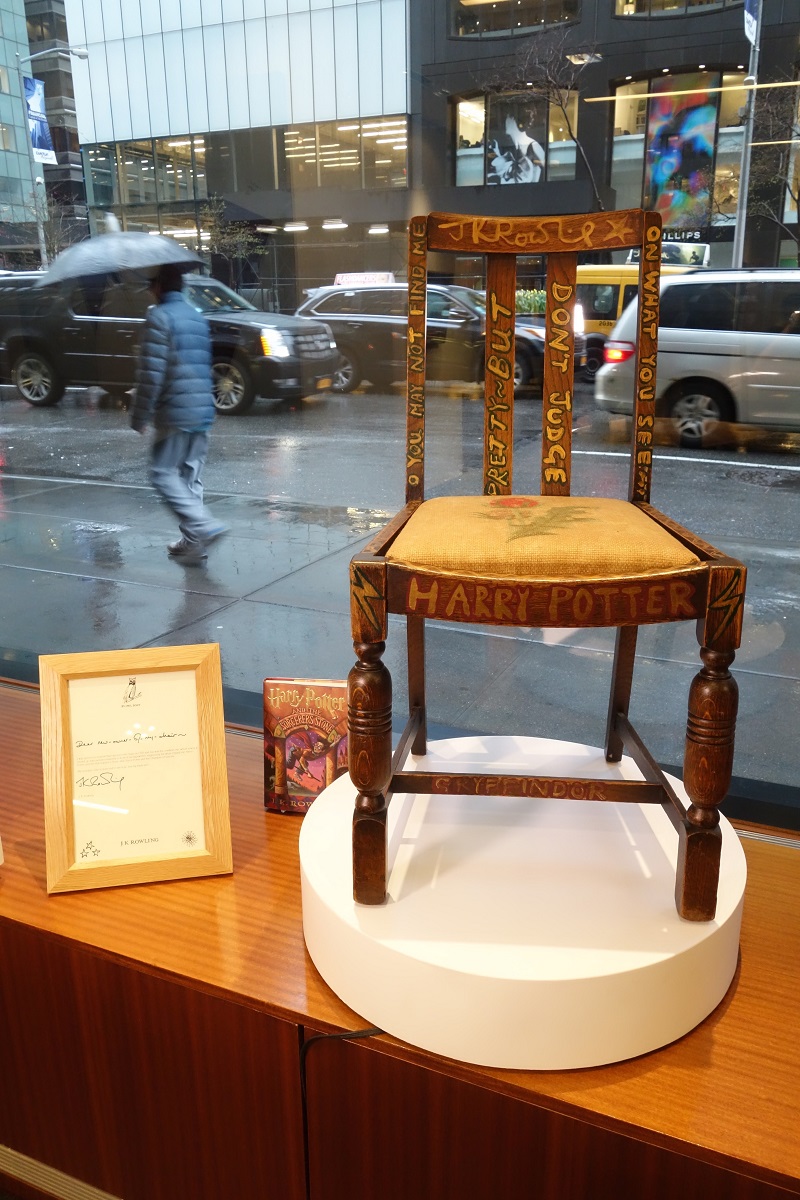 J.K. Rowling Chair Sells for Close to 400,000
