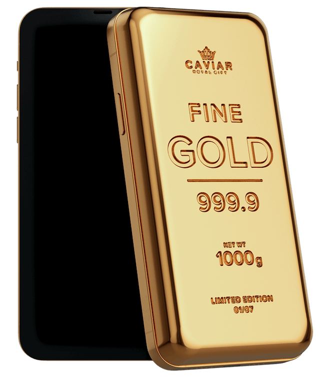 The Most Expensive Smartphone Looks Like a Gold Bar