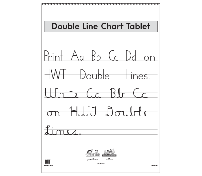 Double Line Chart Tablet Learning Without Tears