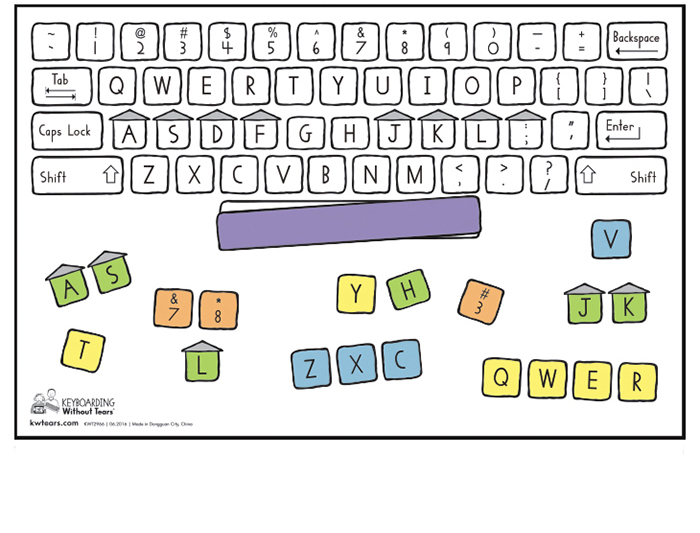 Build a Keyboard activity board Learning WIthout Tears Build a Keyboard activity board Learning WIthout Tears