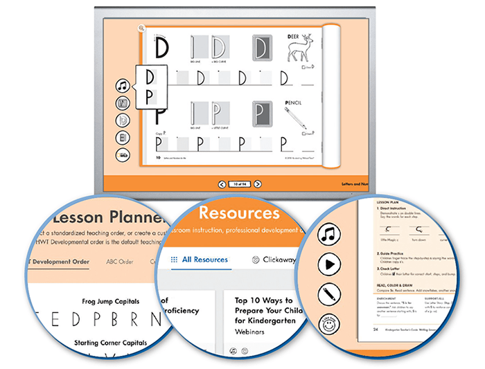 Handwriting Interactive Teaching Tool Learning Without Tears